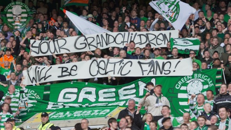 Your Grandchildren Will Be Celtic Fans!    (Green Brigade)
