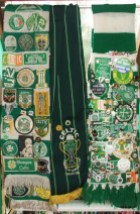 Celtic patches on scarf