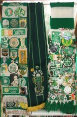Celtic patches on scarf
