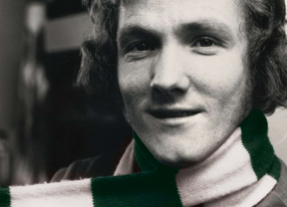 Johnny Doyle with his own scarf