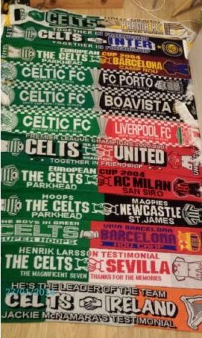 Half and Half scarf collection Markybhoy KDS