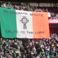 Clydebank Bhoys Celtic cross