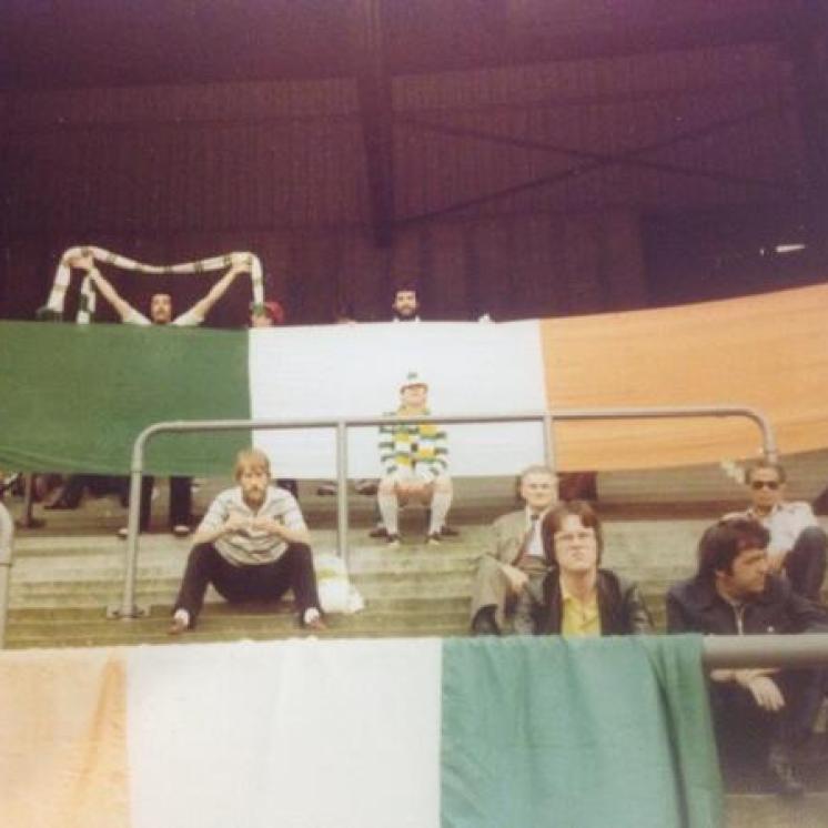 Sons of Donegal tricolours Rotterdam 1981