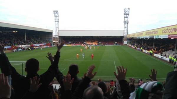 Motherwell away Say hello 10 in a row